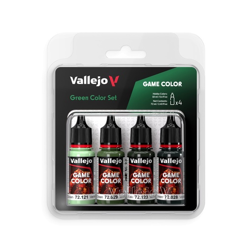 [72384] Game Color - Green Color Set