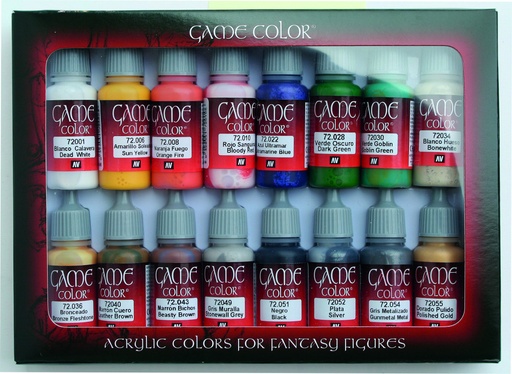 [72299] Game Color - Introduction Paint set