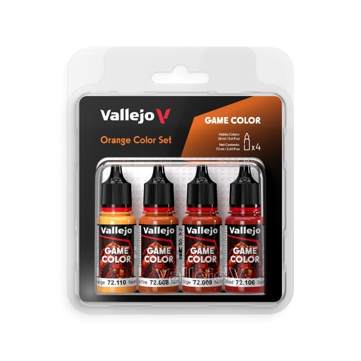 [72381] Game Color - Orange Color Set