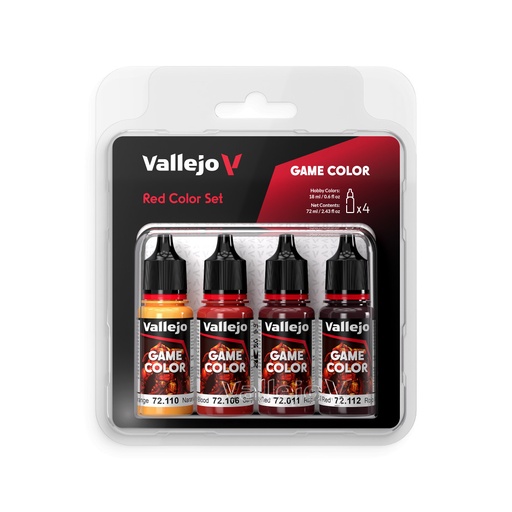 [72377] Game Color - Red Color Set
