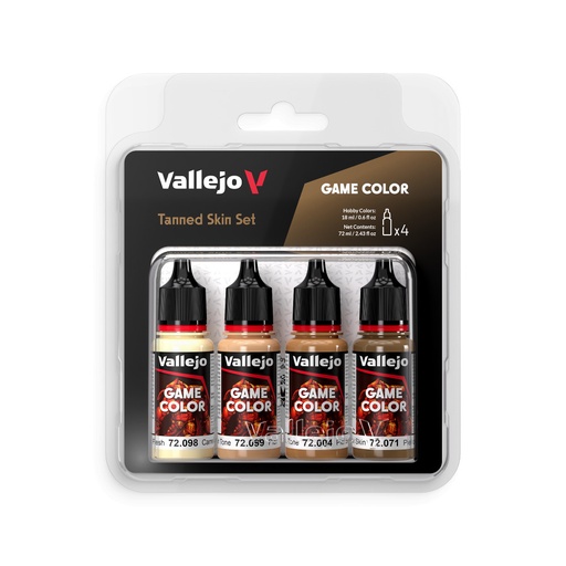 [72380] Game Color - Tanned Skin Set