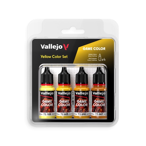 [72378] Game Color - Yellow Color Set