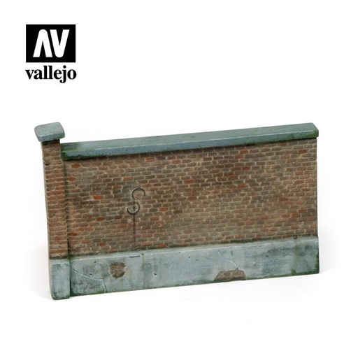 [SC005] SC005 Vallejo Scenics - Old Brick Wall 15x10 cm.