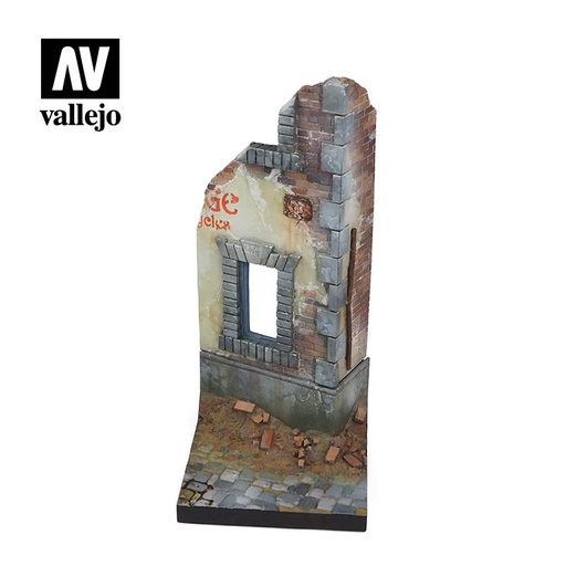 [SC009] SC009 Vallejo Scenics - Ruined Street Corner
