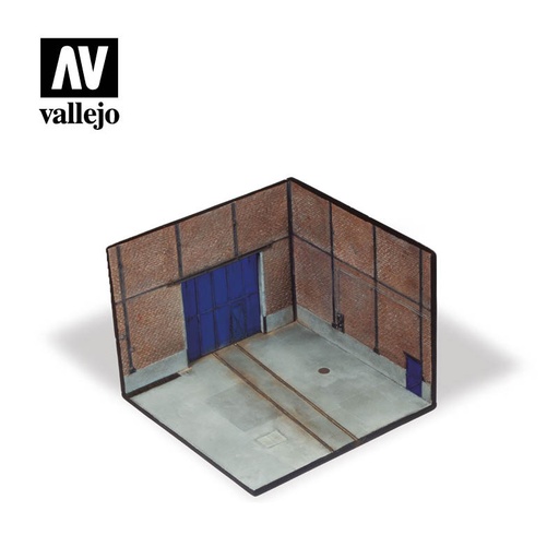 [SC116] SC116 Vallejo Scenics - Factory Corner 15 x 15