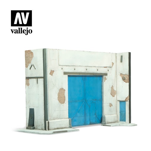 [SC118] SC118 Vallejo Scenics - Factory Gate 10.5 x 17