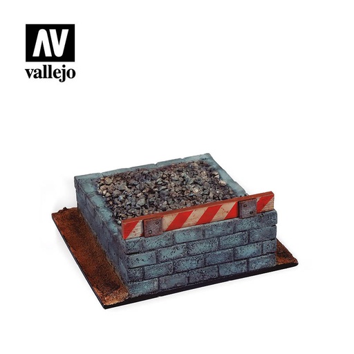 [SC120] SC120 Vallejo Scenics - Railroad Buffer Block 11 x 11