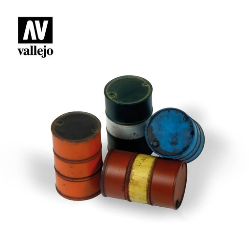 [SC204] SC204 Vallejo Scenics - Modern Fuel Drums
