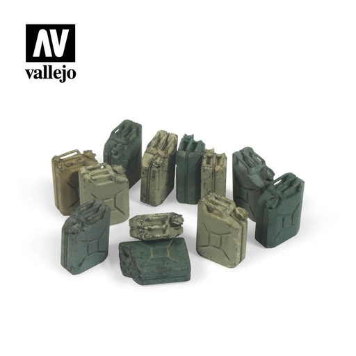 [SC207] SC207 Vallejo Scenics - German Jerrycan set