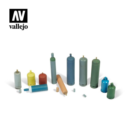 [SC209] SC209 Vallejo Scenics - Modern Gas Bottles