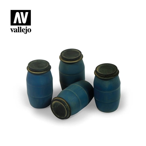[SC210] SC210 Vallejo Scenics - Modern Plastic Drums #1