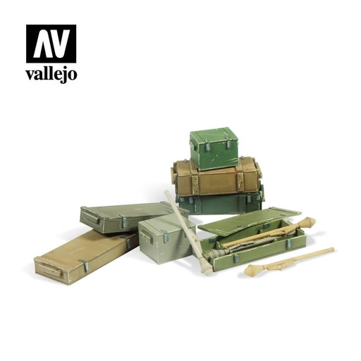 [SC222] SC222 Vallejo Scenics - Panzerfaust 60 M set