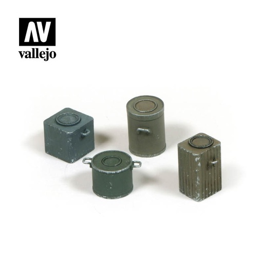 [SC224] SC224 Vallejo Scenics - WWII German Food Containers