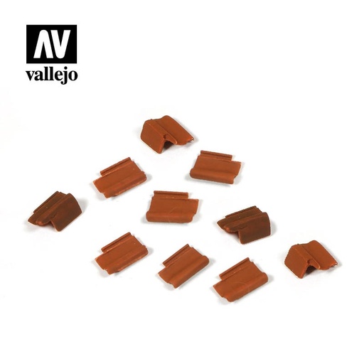 [SC229] SC229 Vallejo Scenics - Roof Tiles set