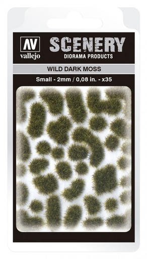 [SC402] SC402 Vallejo Scenery - Wild Dark Moss 2 mm