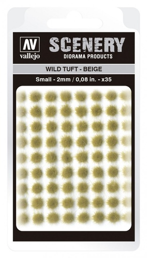 [SC403] SC403 Vallejo Scenery - Wild Tuft - Beige 2 mm