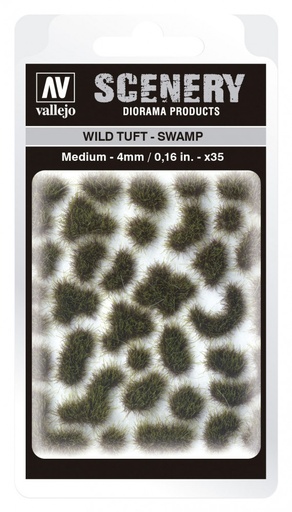 [SC405] SC405 Vallejo Scenery - Wild Tuft - Swamp 4 mm