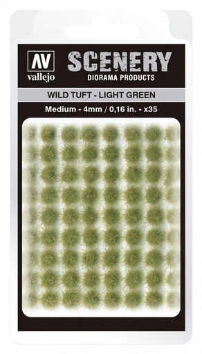 [SC407] SC407 Vallejo Scenery - Wild Tuft - Light Green 4 mm