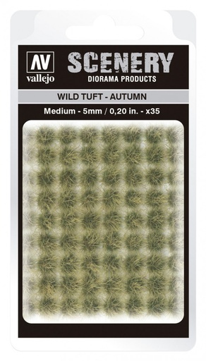 [SC409] SC409 Vallejo Scenery - Wild Tuft - Autumn 5 mm