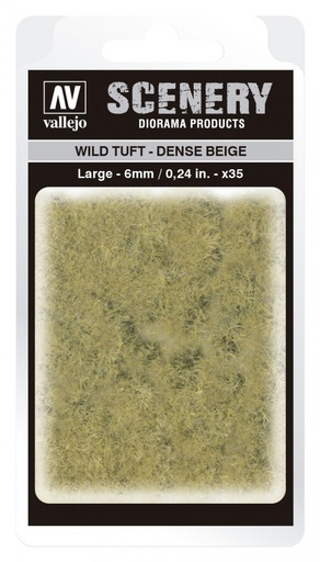 [SC412] SC412 Vallejo Scenery - Wild Tuft - Dense Beige 6 mm