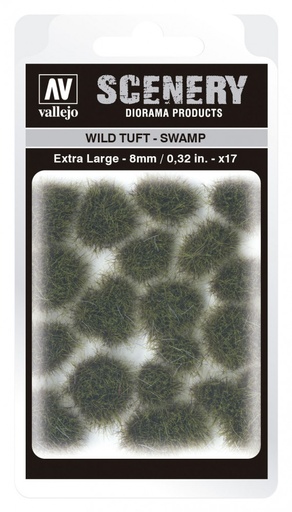 [SC422] SC422 Vallejo Scenery - Wild Tuft - Swamp 8 mm