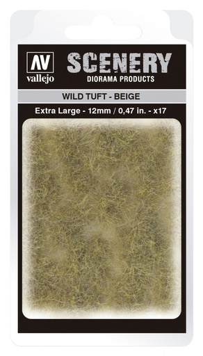 [SC429] SC429 Vallejo Scenery - Wild Tuft - Beige 12 mm