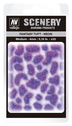 [SC430] SC430 Vallejo Scenery - Fantasy Tuft - Neon 4 mm