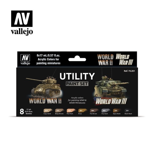 [70201] Utility Paint Set WWII & WWIII