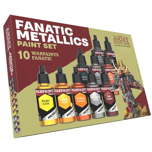 [WP8069] Warpaints Fanatic - Metallics Set