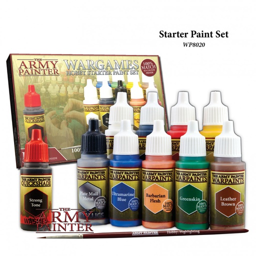 [WP8020] Warpaints Starter Paint Set (NEW)