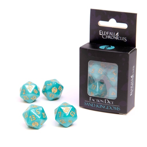 [ELDSAN90] Faction Dice - Sand Kingdoms