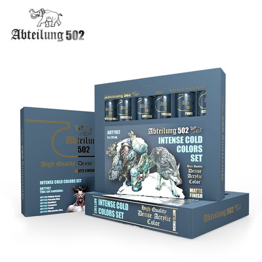 [ABT1162] Acrylic Sets - INTENSE COLD COLORS SET