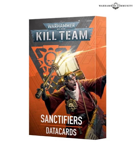 [60050108013] KILL TEAM: SANCTIFIERS DATACARDS (ENG)