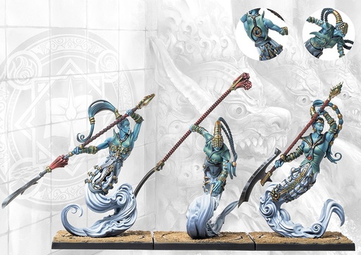 [PBSK304] Sorcerer Kings: Steelheart Djinn (with Polearms)