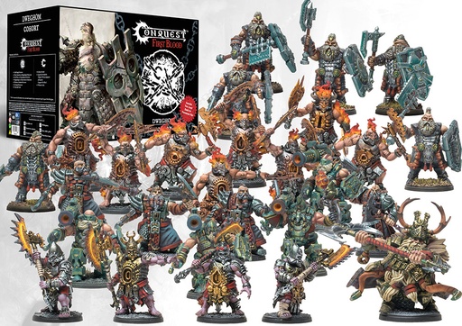 [PBW6118] Conquest Dweghom: Conquest First Blood Cohort Starter Set
