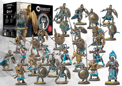 [PBW6121] Conquest City States: Conquest First Blood Cohort Starter Set