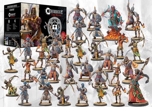 [PBW6122] Conquest Sorcerer Kings: Conquest First Blood Cohort Starter Set