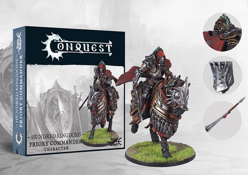 [PBW7232] Hundred Kingdoms: Priory Commander of the Order of the Crimson Tower